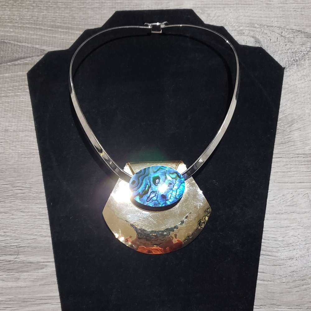 Artisan Handcrafted Necklace Slider & Brooch